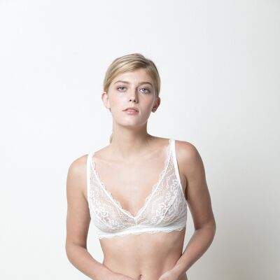 Lace story of Sylvia Hipsters-WHITE