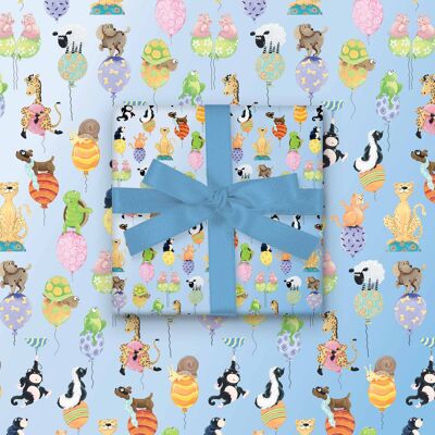 Party Animals Wrap | Children’s gift wrap