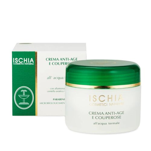 Crema Idratante Anti-Age e Couperose - vaso da 100 ml