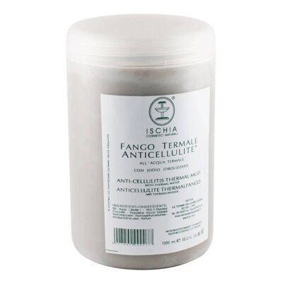 Fango Termale Anticellulite - vaso da 1000 ml