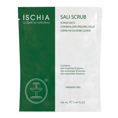 Salts Scrub single-dose sachets of 100 ml x 10 pcs