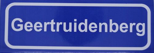 Fridge Magnet Town sign Geertruidenberg