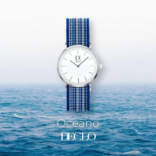 DECLO OROLOGIO OCEAN silver case