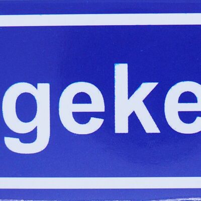 Fridge Magnet Town sign Biggekerke