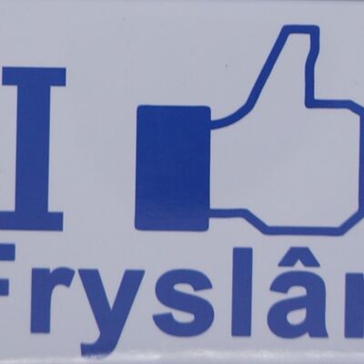 Kühlschrankmagnet Ich mag Fryslân