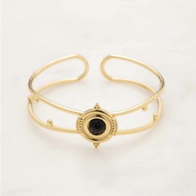 Bracelet jonc Noemia - Onyx