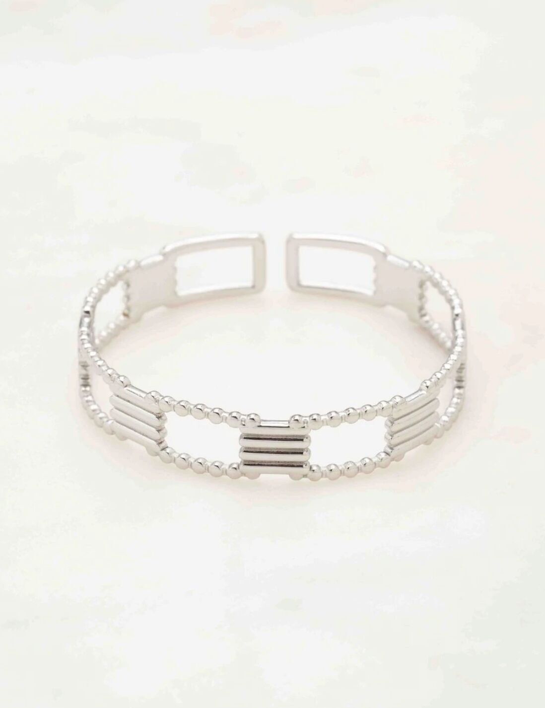 Bracelet jonc Lérianie - Argenté