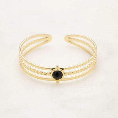 Bracelet jonc Cybélia - Onyx