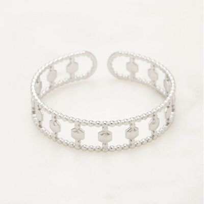 Visconi bangle bracelet - Silver