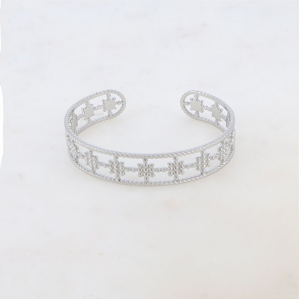 Castelli Armreif - Silber