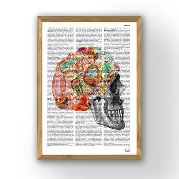 Brilliant Mind Print - Page de livre L 8.1x12 (sans cintre) 2