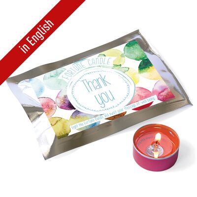 Fortune Candle / Thank you / Colors-EN