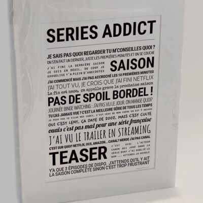Poster "Series addict"