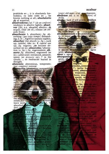 Cadeaux de Noël, Racoon Pals Wall Decor, Unique Gift, Wall Art, Wall Art for Home, Nursery wall art, Funny animals art, Xmas gift, ANI169 - Book Page S 5x7 2