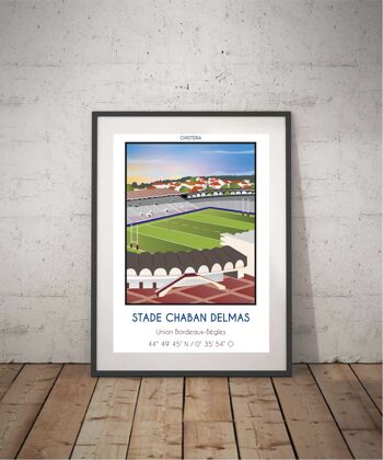 Affiche stade Chaban Delmas 1