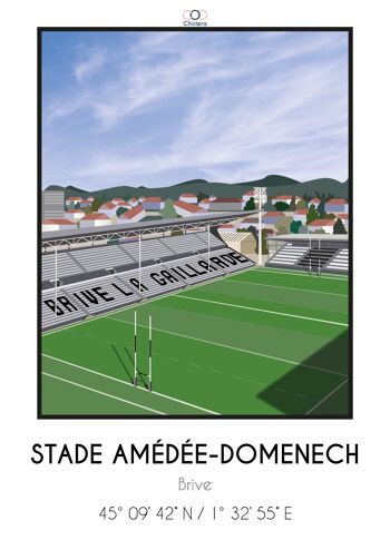 Affiche stade Amédée Domenech 2
