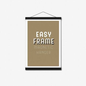 Easy Frame - Porte-affiche magnétique pour encadrer l'art et les images - A5 15,5 cm / 6,1 pouces 4