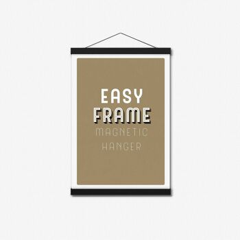 Easy Frame - Porte-affiche magnétique pour encadrer l'art et les images - A4 22 cm/8,7 pouces 4