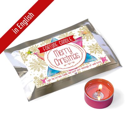 Fortune Candle / Merry Christmas / Star-EN