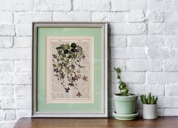 Lilac Bells Wild Flowers Print - Livre Page M 6.4x9.6 (No Hanger) 4