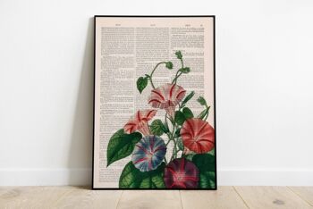 Fleurs sauvages Morning Glory - Page de livre S 5x7 (sans cintre) 3