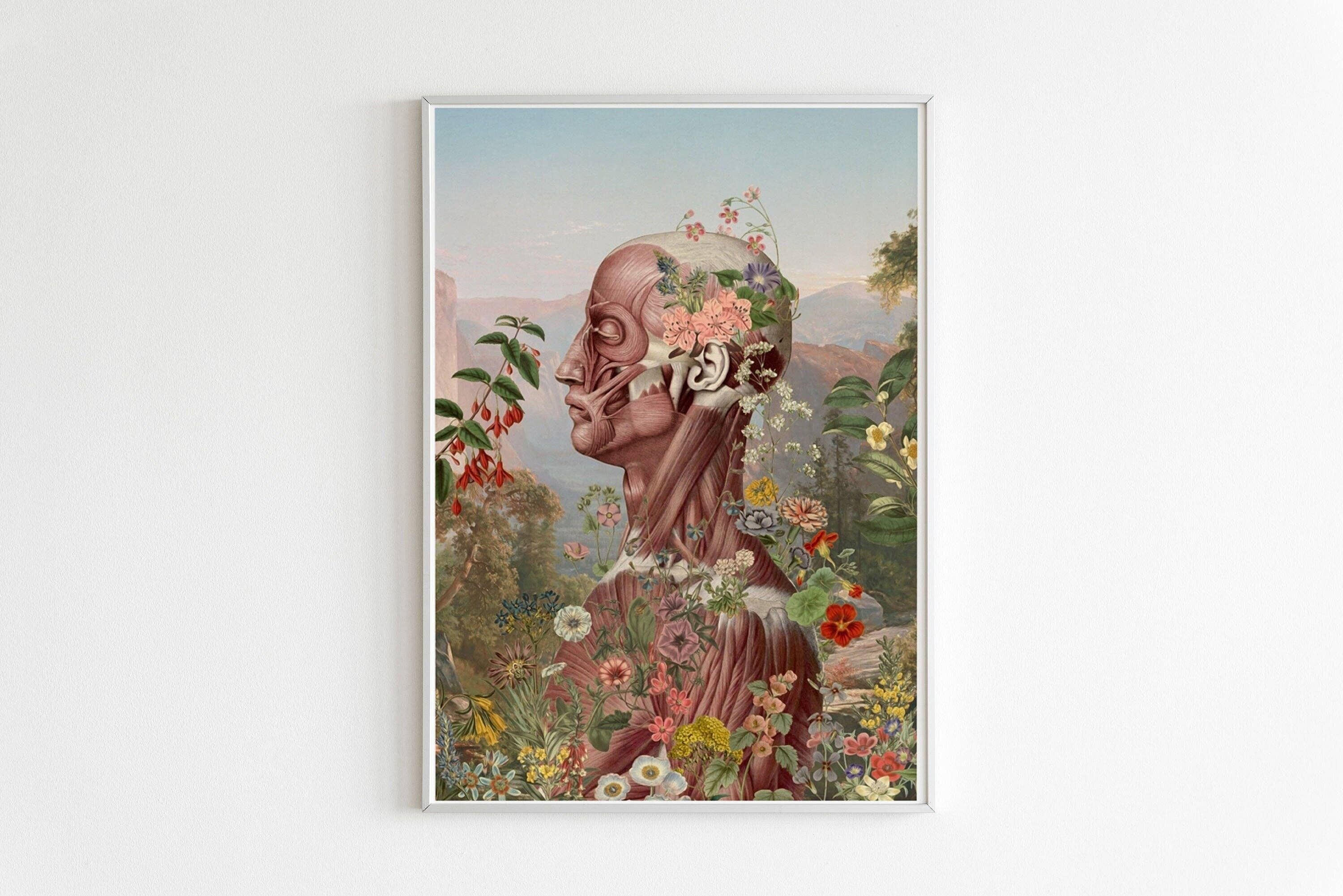 Die Natur ist auf mir Landschaftshintergrunddruck