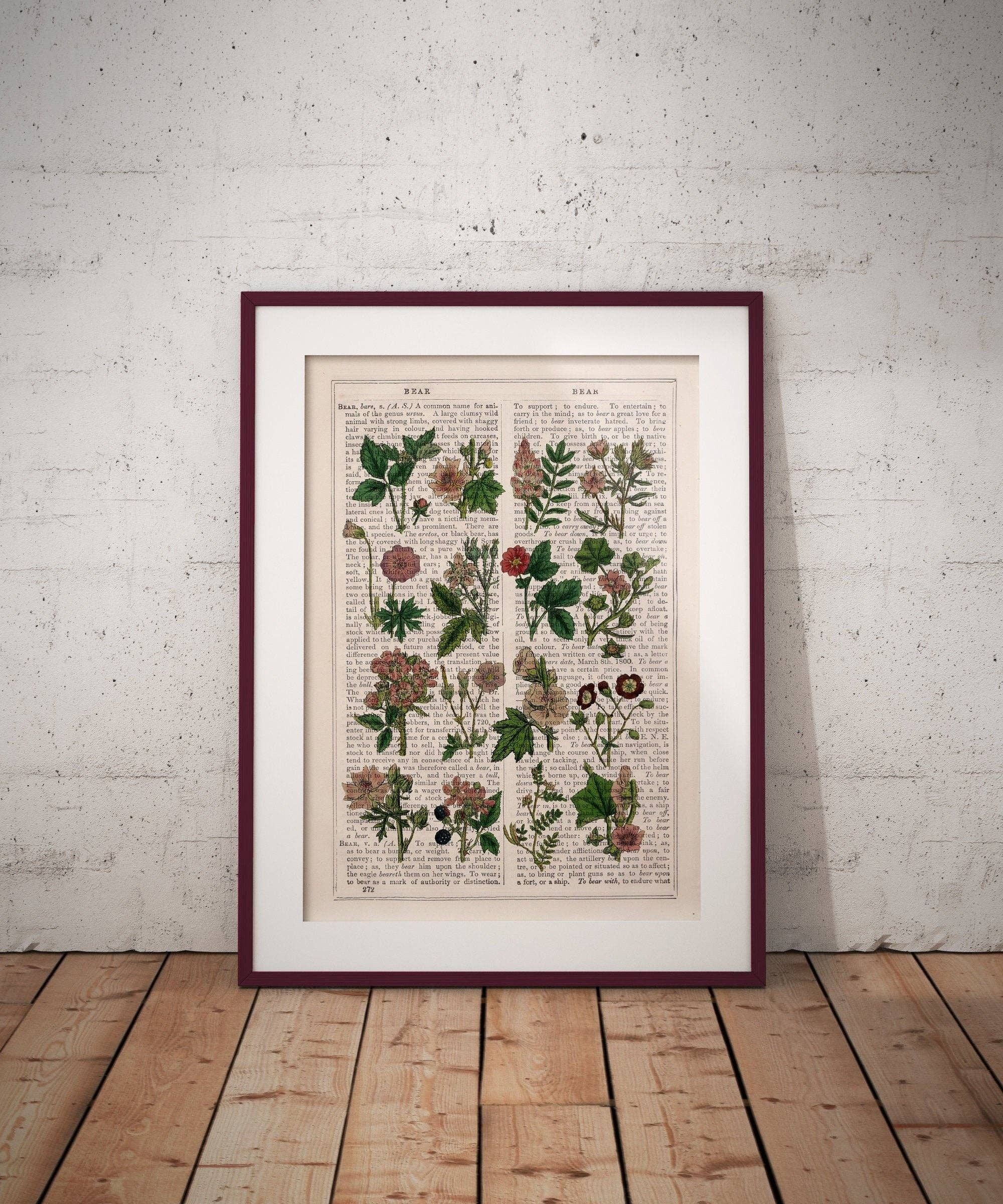 Pink Wild Flowers Collection - Buchseite 6,6 x 10,2