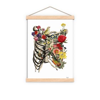 Cage thoracique pleine de nature Print - A3 Poster 11.7x16.5 4