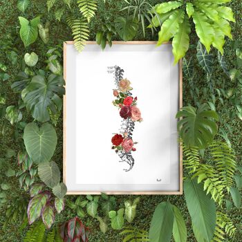 Roses Spine - Affiche A3 11,7 x 16,5 (sans cintre) 4