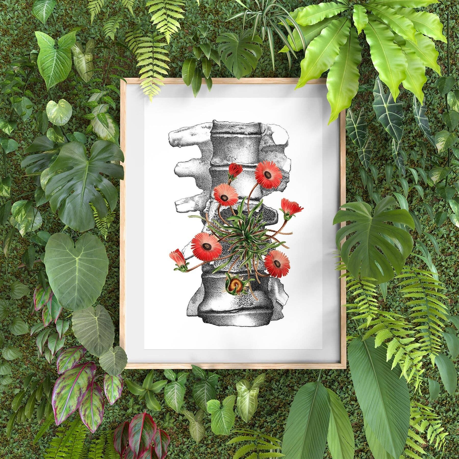 Einfache Gänseblümchenwirbel – Musik L 8,2 x 11,6 (ohne Aufhänger)