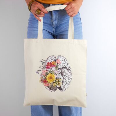 Springtime Brain Tote Bag