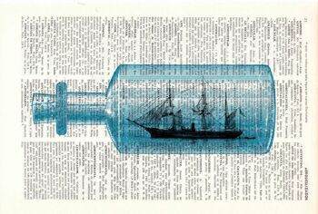 Le navire en bouteille ou L'océan est si petit - Livre Page S 5x7 2