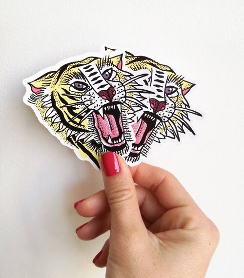 Tiger Tattoo art stickers