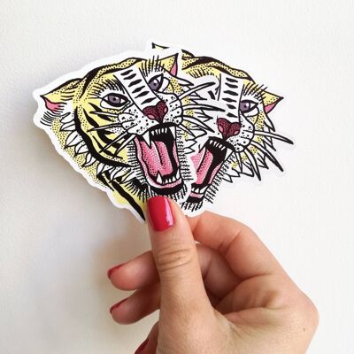 Tiger Tattoo art stickers