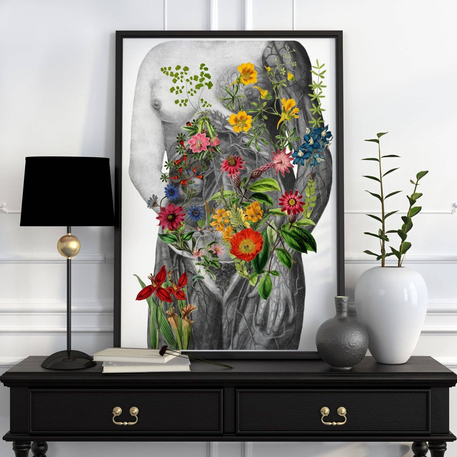 Wir sind alle gleich Bodysuit positiver Kunstdruck – A3 weiß 11,7 x 16,5