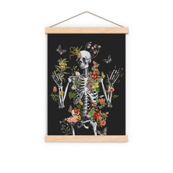 Wild Skeleton at Night Print (sans cintre) 2