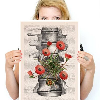 Weihnachten Svg, Weihnachtsgeschenk Wanddekoration Wirbel Knochen, Anatomie Kunst, Wandkunst, Wanddekoration, Poster, Anatomie Poster, Wirbelsäule, Wirbelsäule, SKA097PA3