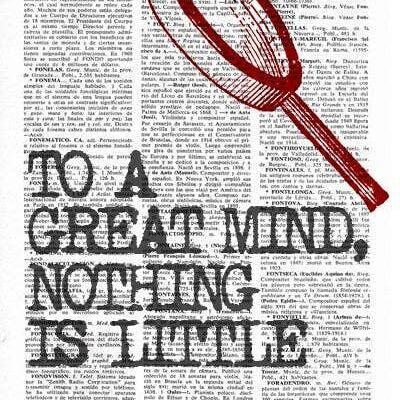 Xmas Svg, Weihnachtsgeschenke, Smart Quote Print, Sherlock Holmes Fan, Wanddekoration, College Dorm Sherlock Poster Schlafzimmer Wandkunst TYQ009 – Buchseite S 5 x 7