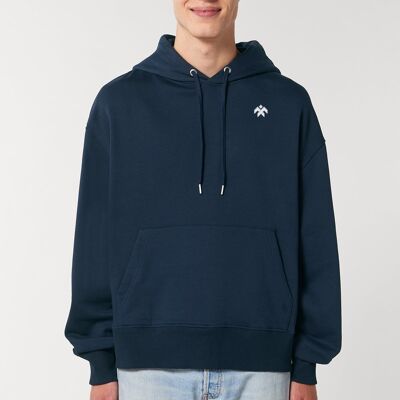 Navy Oversized Hoodie