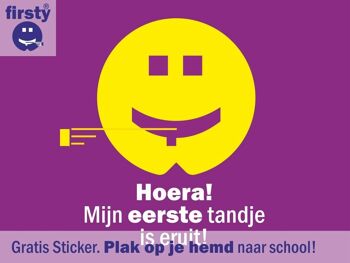 Ferm Tandendoosje Groen - Firsty Round - Jongen/Meisje - Incl Logboekje NL + Hoera-Sticker 6