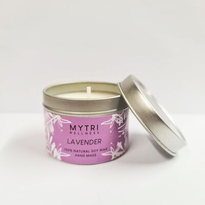 Lavender Scented Soy Candle