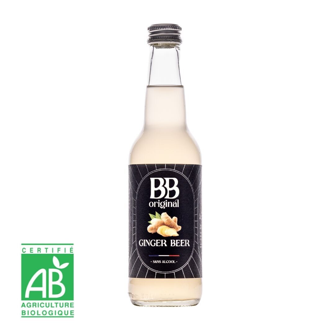 Cerveza de jengibre 33 cl, ecológica - Timeless