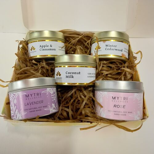 Scented Candle Gift Set - Cosy Night In - OPTION 1