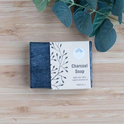 Activated Bamboo Charcoal Soap 100g