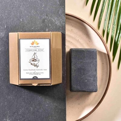 Ayurvedic Charcoal Soap Bar