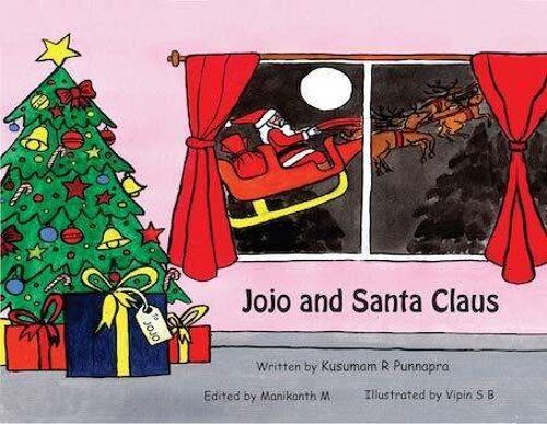 Jojo And Santa Claus Paperback, Activity Book For Kids