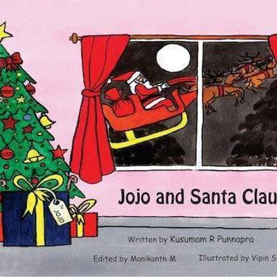 Jojo y Papá Noel en rústica, libro de actividades para niños
