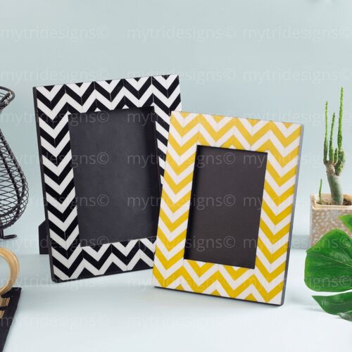 6x4 / 7x5 Wooden Photo Frames - Set