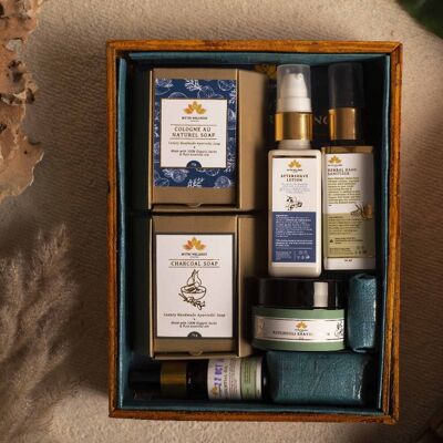 Trousse de toilette de luxe pour hommes