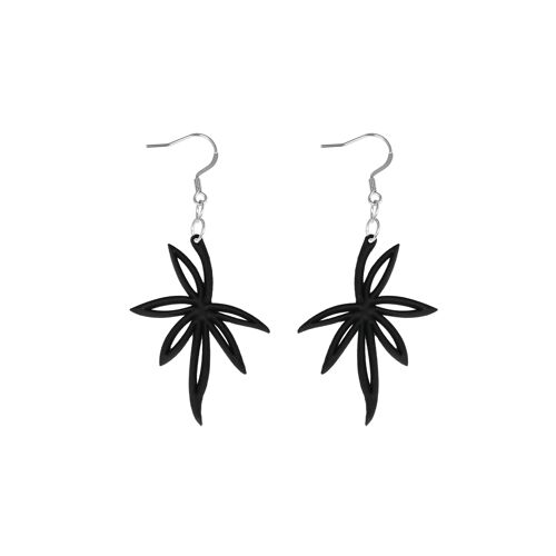 Bamboo boucles d'oreilles